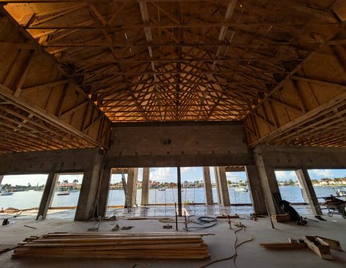 Interior Buildout Bimini Basin Restaurant Waterfront Views Urban Seed