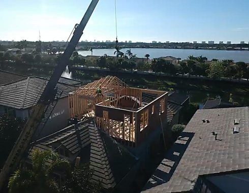 Crane for 2nd Floor Addition